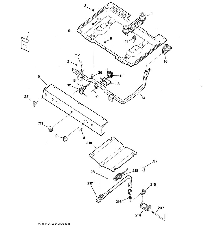 Diagram for RGB526PEA5WH