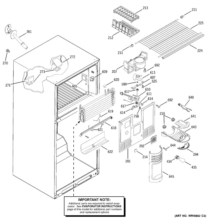 Diagram for GTS18UBMBRWW