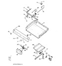 Diagram for 1 - Gas & Burner Parts