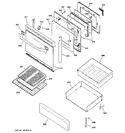 Diagram for 4 - Door & Drawer Parts