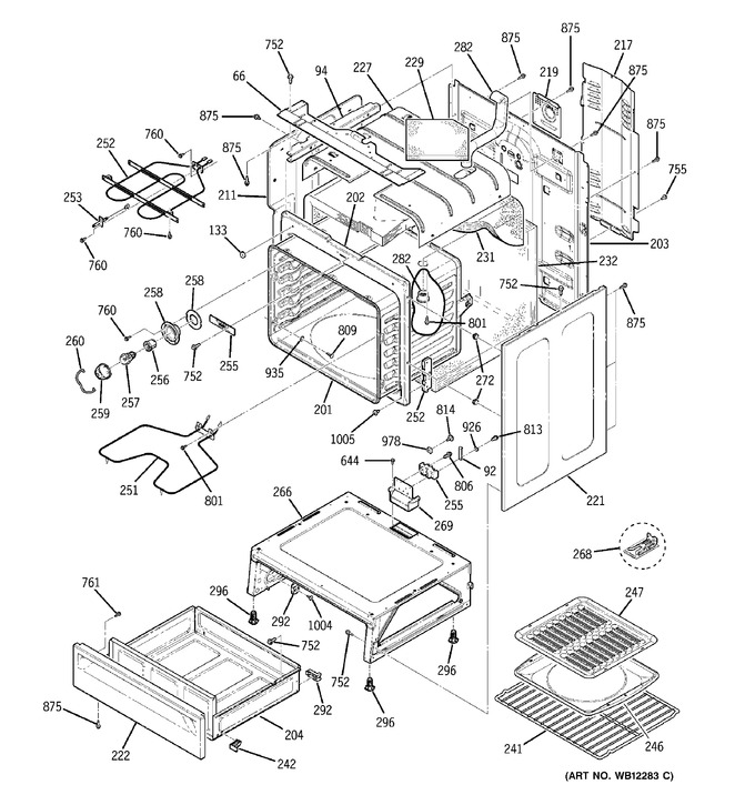 Diagram for JBP68HD1WW