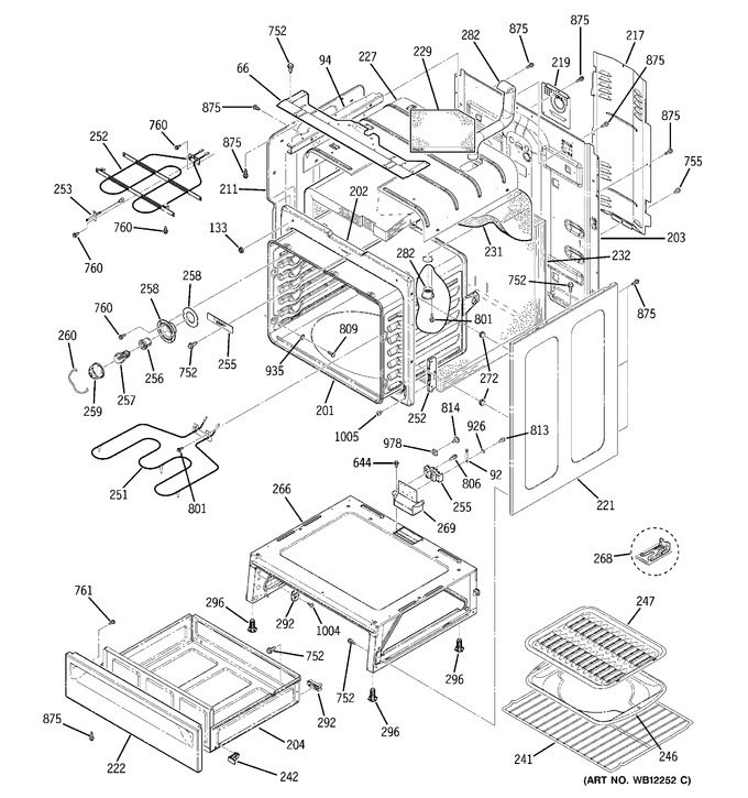 Diagram for JB700BD1BB