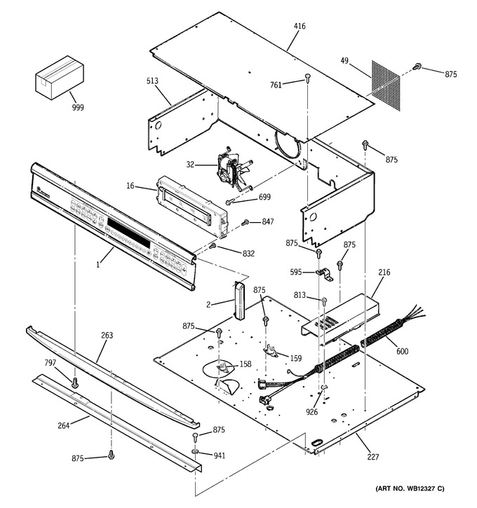 Diagram for ZET757WD1WW