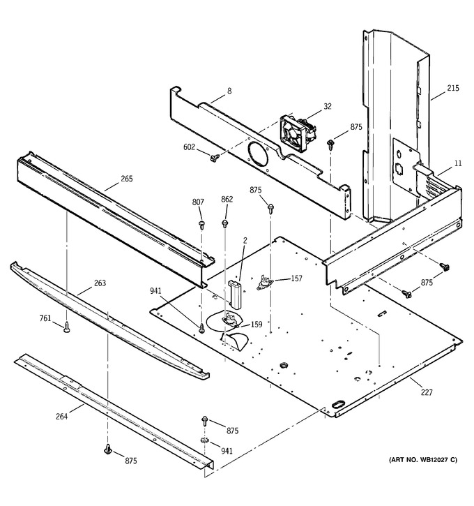 Diagram for ZET757WD1WW