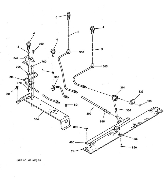 Diagram for JGSP44WEY6WW