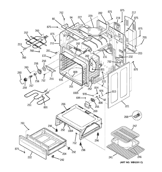 Diagram for JBP79SD2SS