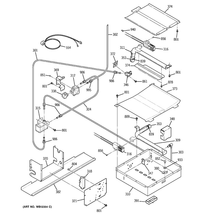 Diagram for JGSP23BEY5BB