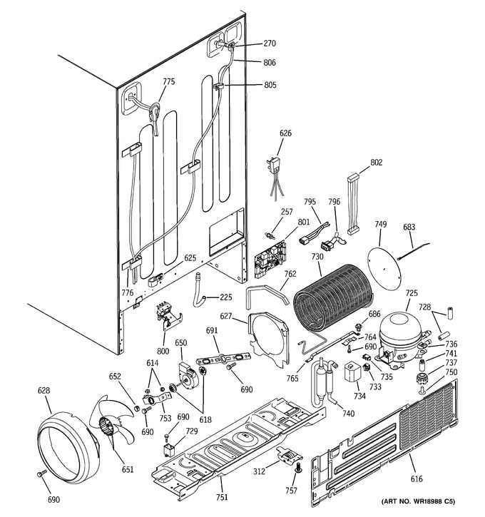 Diagram for PCK23NHMAFWW