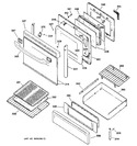 Diagram for 4 - Door & Drawer Parts