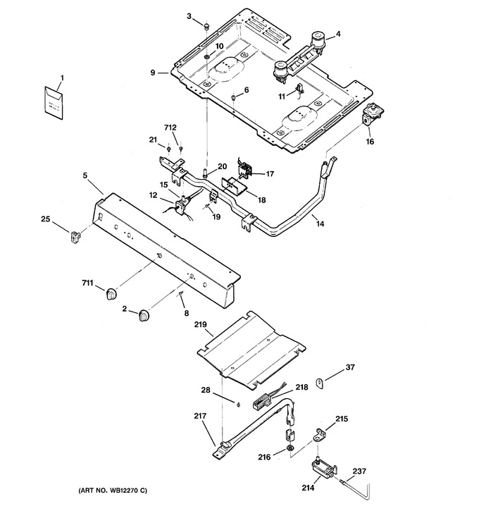 Diagram for JGBS20WEA4WW