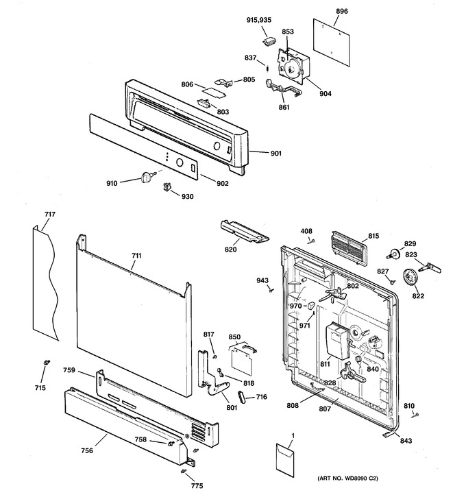 Diagram for HDA2000G00CC