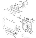 Diagram for 1 - Escutcheon & Door Assembly