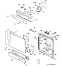 Diagram for 1 - Escutcheon & Door Assembly