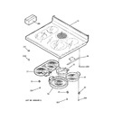 Diagram for 2 - Cooktop