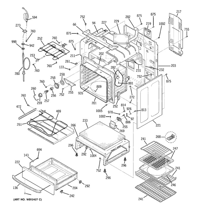 Diagram for JBP95SF1SS