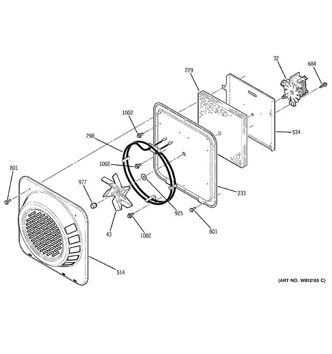 Diagram for JBP95SF1SS