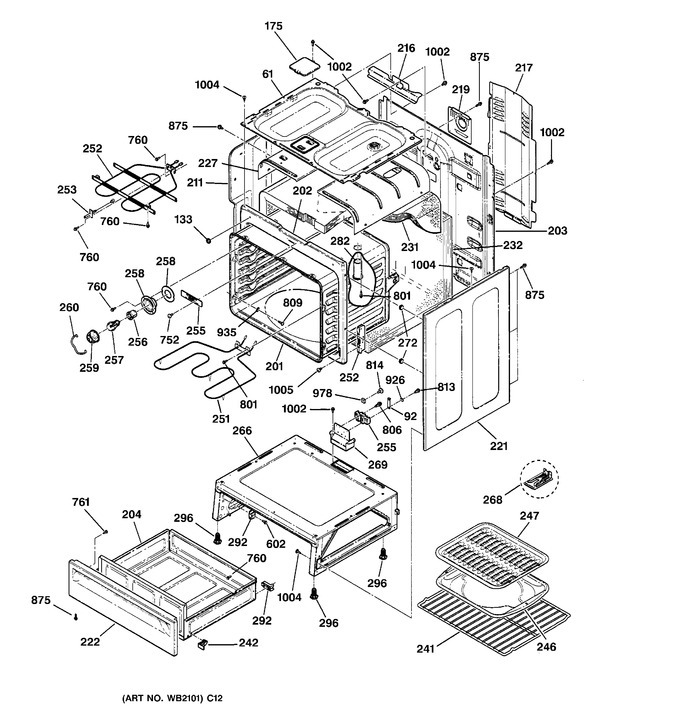 Diagram for JBP30WB4WW