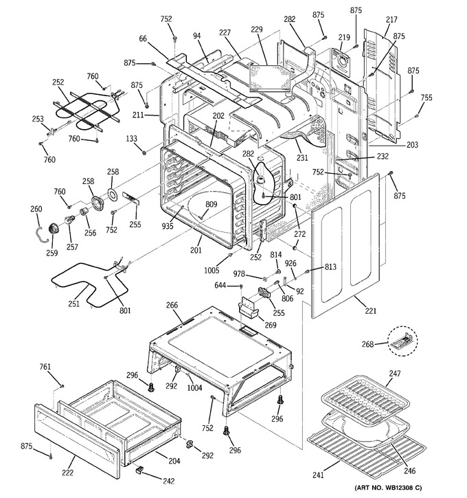 Diagram for JBP67BD1WH