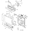 Diagram for 1 - Escutcheon & Door Assembly