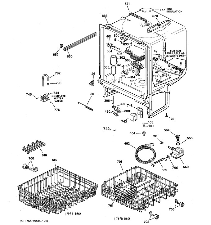 Diagram for GSD4500G00CC