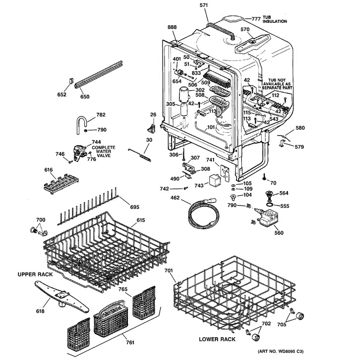 Diagram for GSD5500G00CC