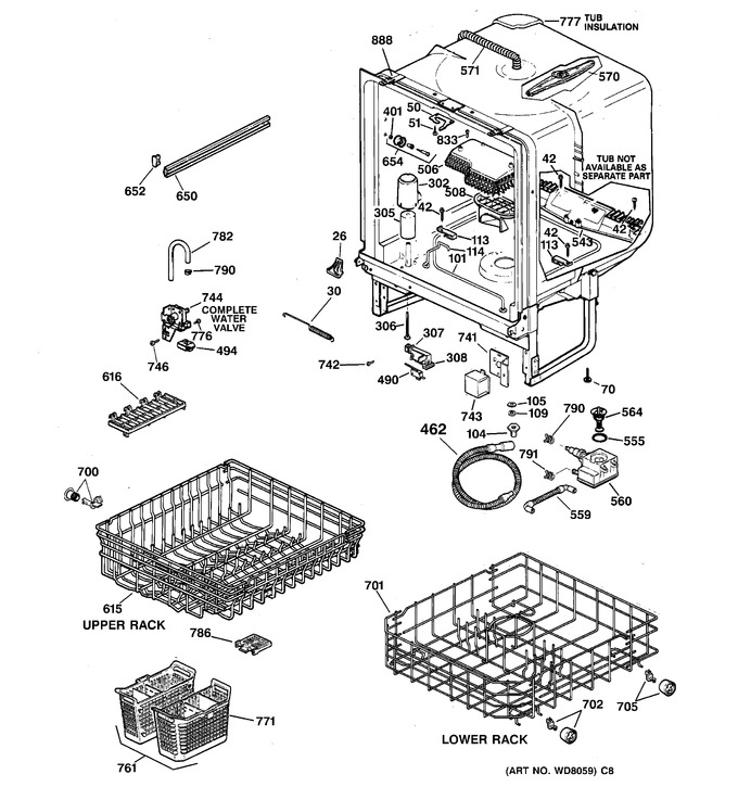 Diagram for EDW1500G00BB