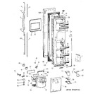 Diagram for 1 - Freezer Door