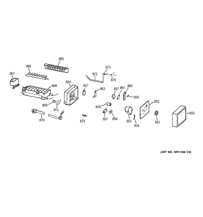 Diagram for TFX25CRBGBB