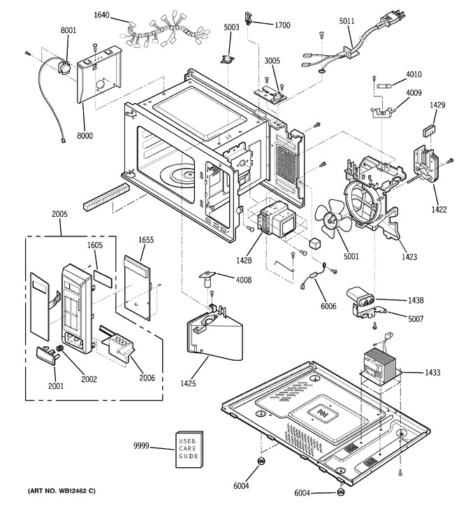 Diagram for JE1460WF001