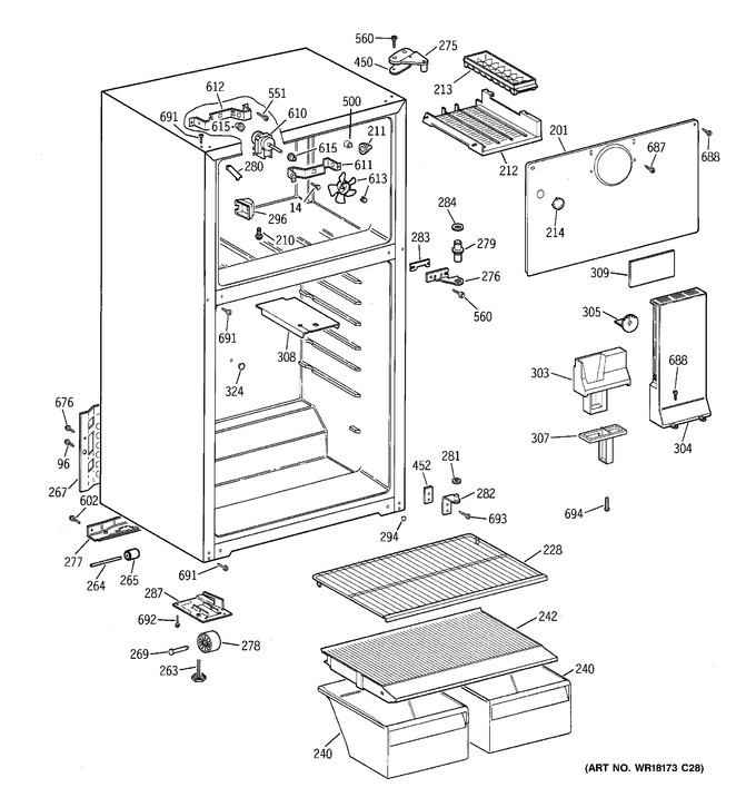 Diagram for GTR17BBMDRAA