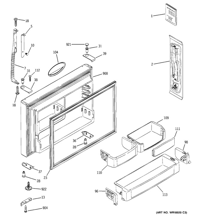 Diagram for PTS22LBMARWW