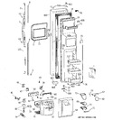 Diagram for 1 - Freezer Door