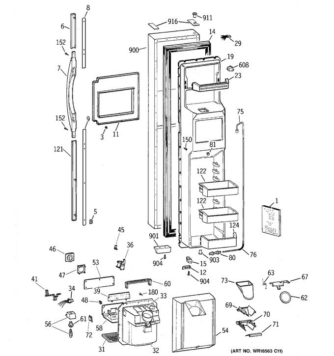 Diagram for TFX28PPDACC