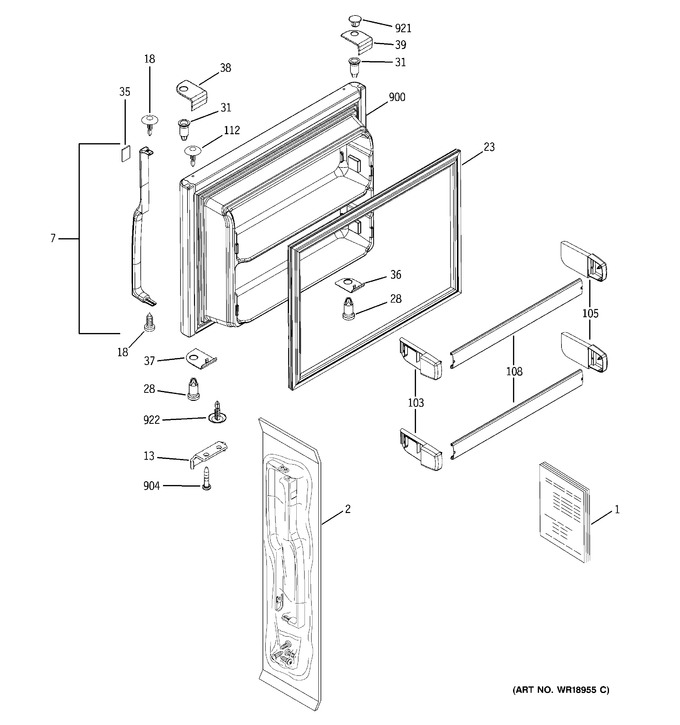 Diagram for GTS22FBMBRWW