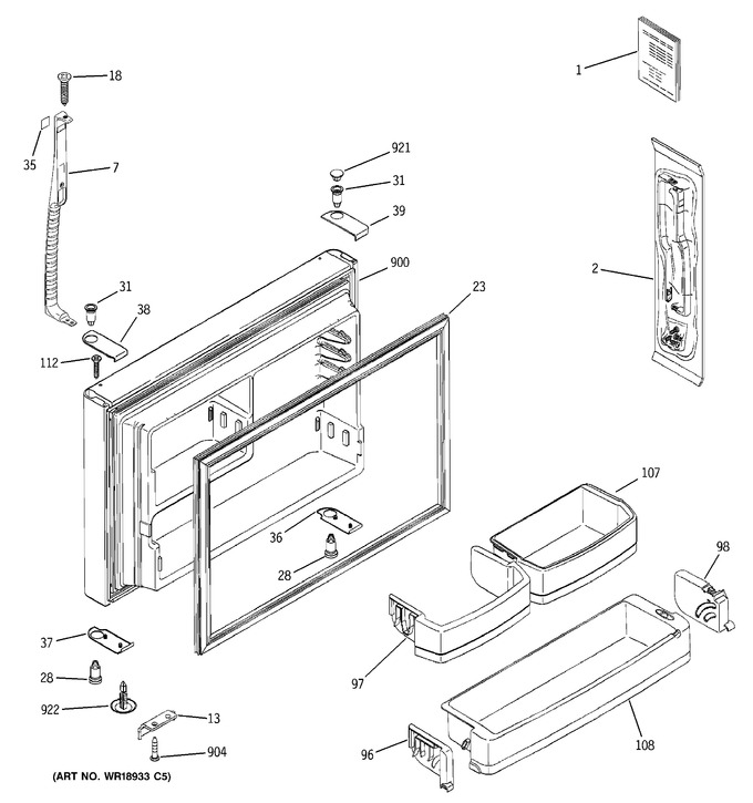 Diagram for GTS22WCMBRWW