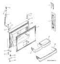 Diagram for 1 - Freezer Door