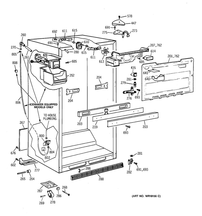 Diagram for TBE22PCSMRWW