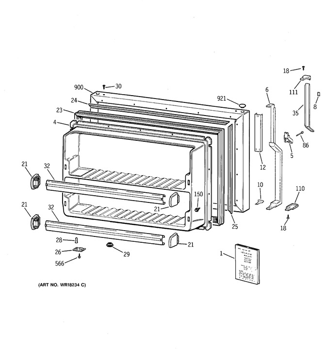 Diagram for TBX18ZIXRRAA