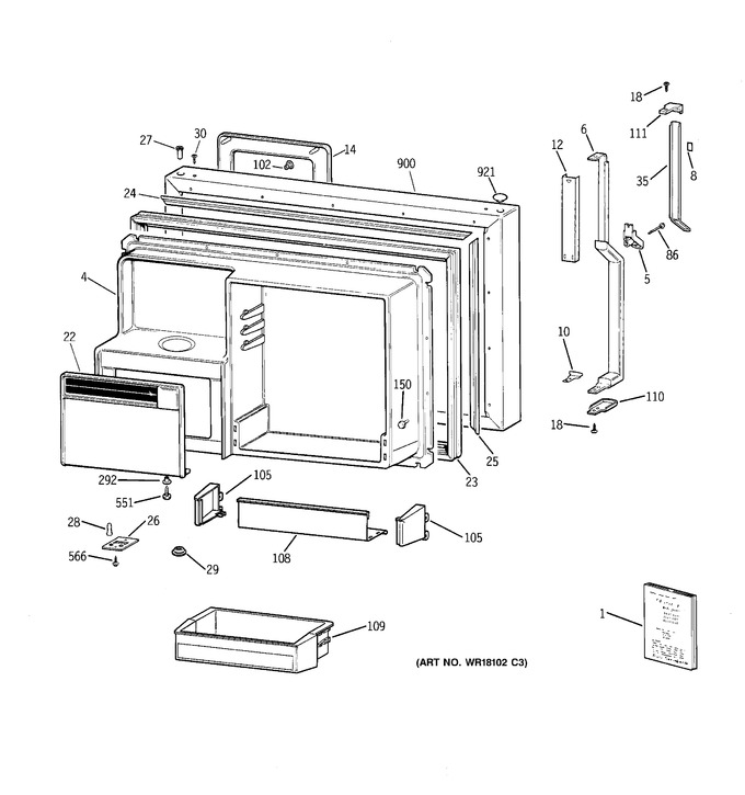 Diagram for TBE22PCSRLAA