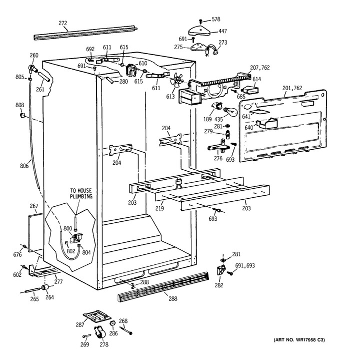 Diagram for TBE25PCTHRWW