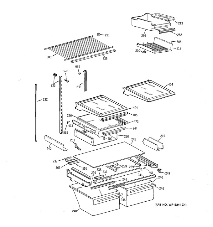 Diagram for TBG19PAXDRWW