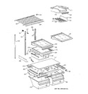 Diagram for 4 - Shelf Parts