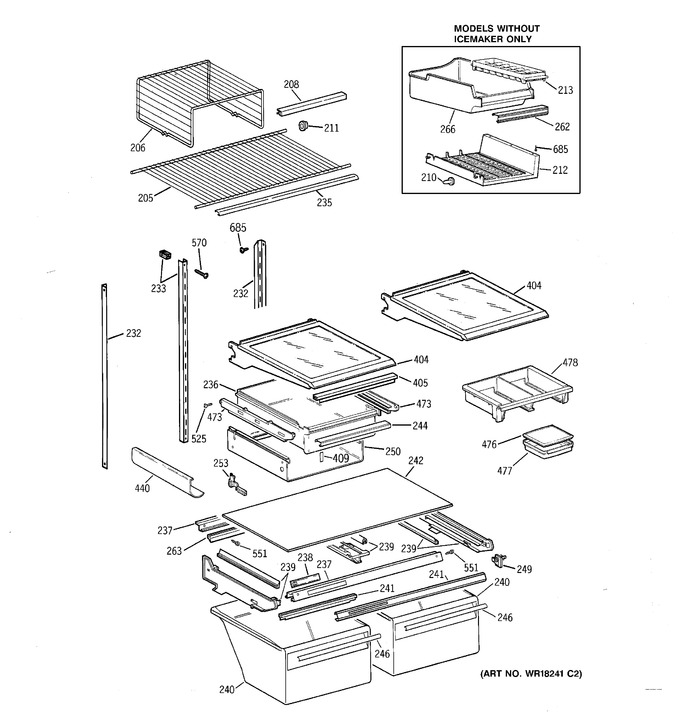 Diagram for TBG22PAXERWW