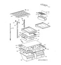 Diagram for 4 - Shelf Parts