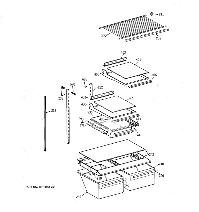 Diagram for TBX18CIXBRAA