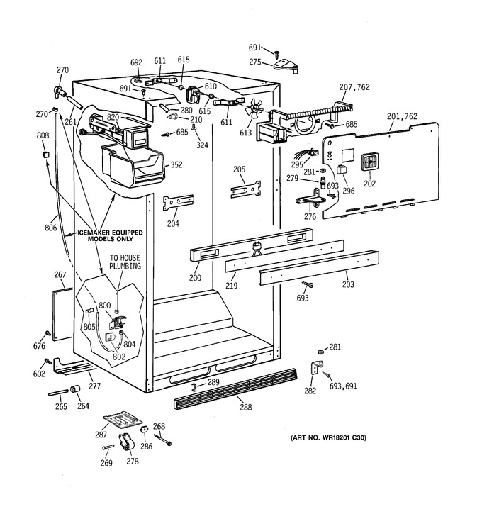 Diagram for TBX18CIZLRWW