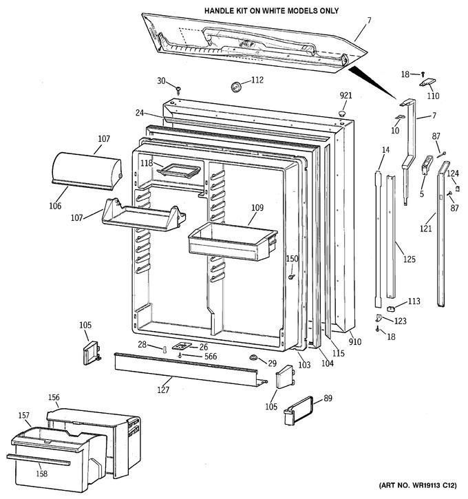 Diagram for TBX19PASNRWW