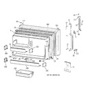 Diagram for 1 - Freezer Door