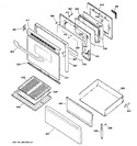 Diagram for 3 - Door & Drawer Parts