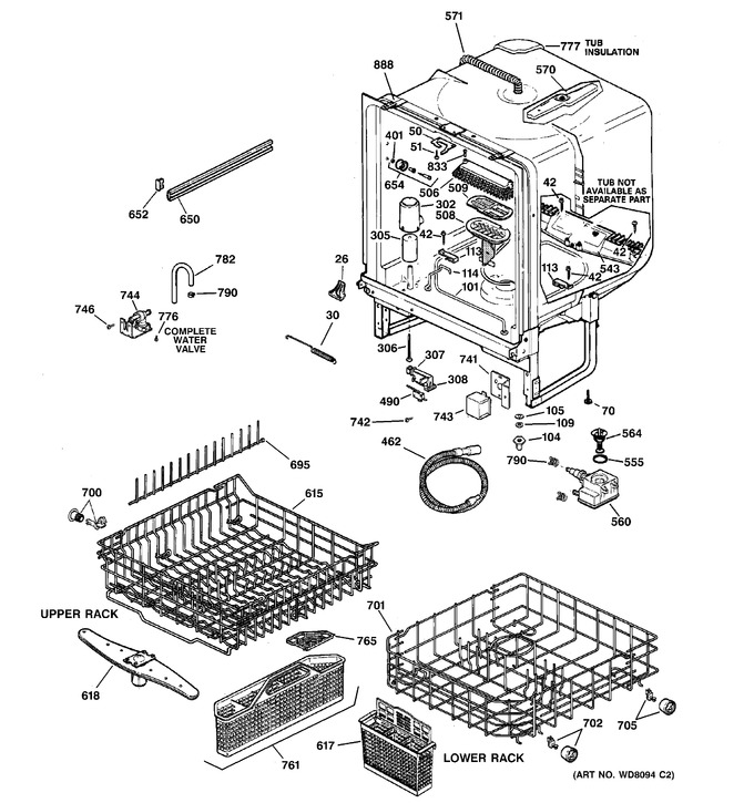 Diagram for GSD5300G00CC